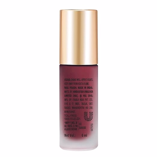 Lakme 9to5 Powerplay Insta-Manicure Nail Enamel - Sangria Sunset
