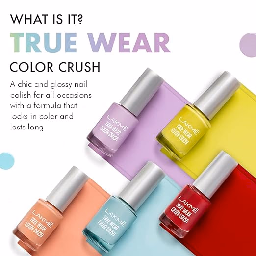 Lakme True Wear Color Crush Nail Polish - 505