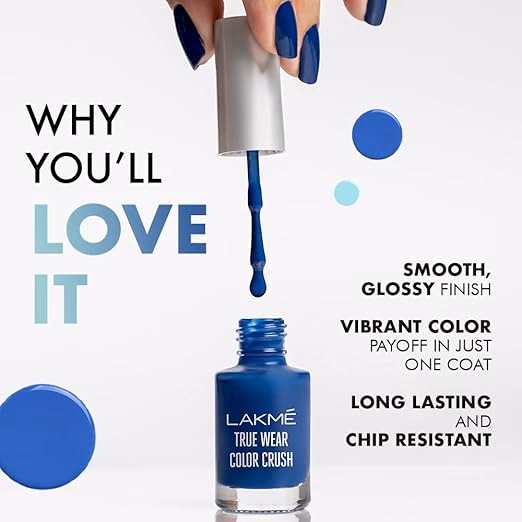 Lakme True Wear Color Crush Nail Polish - 18