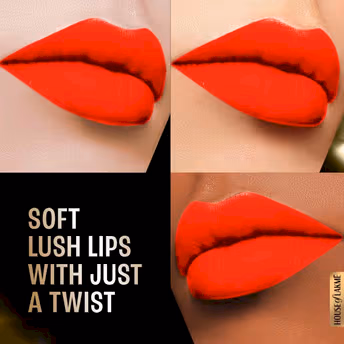 Lakme Cushion Matte Lipstick - RED BOMBSHELL