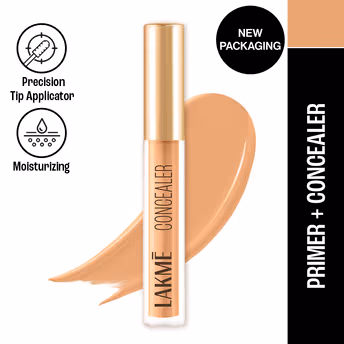 Lakme 9to5 Primer + Matte Liquid Concealer - 20 Nude