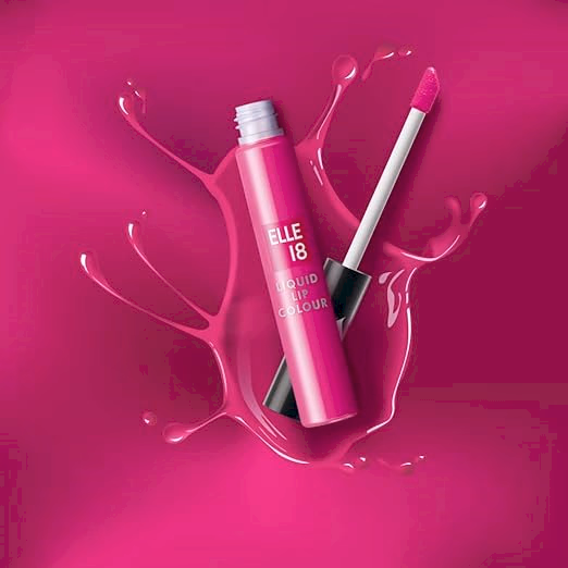 Elle 18 Liquid Lip Color - RED BLAZE