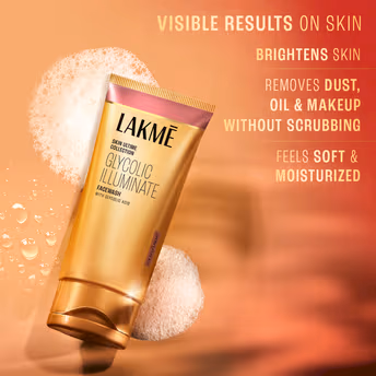 Lakme Glycolic Illuminate Facewash With Glycolic Acid