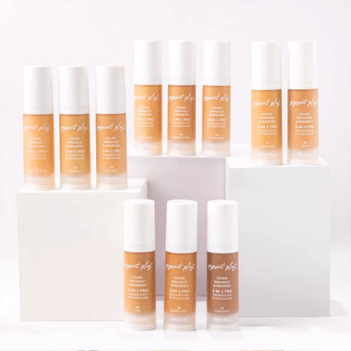 Pigment Play 3-in-1 Cover + Enhance + Nourish Foundation & Concealer - 03 Natural