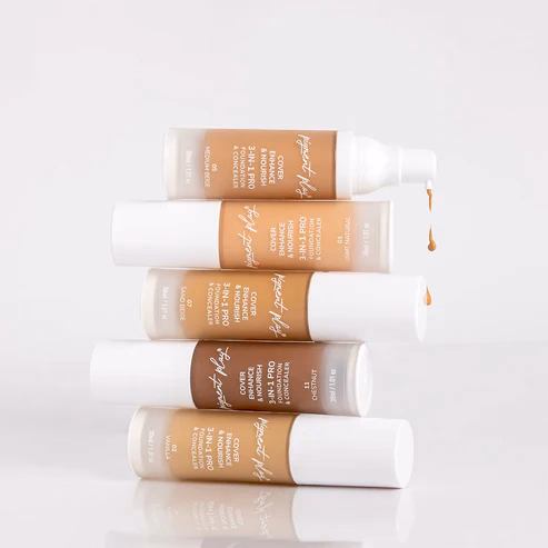 Pigment Play 3-in-1 Cover + Enhance + Nourish Foundation & Concealer - 03 Natural