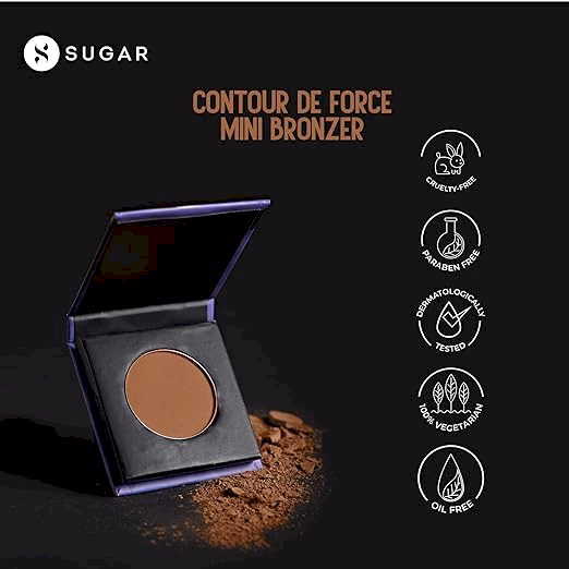 SUGAR - Contour De Force Mini Bronzer - 02 Woody Wonder