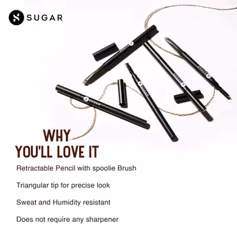 SUGAR Arch Arrival Brow Definer - 03 Woody Scooby (Deep Brown)