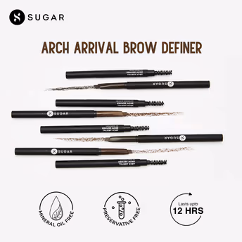 SUGAR Arch Arrival Brow Definer - 04 Felix Onyx (Dark Blackish Brown)