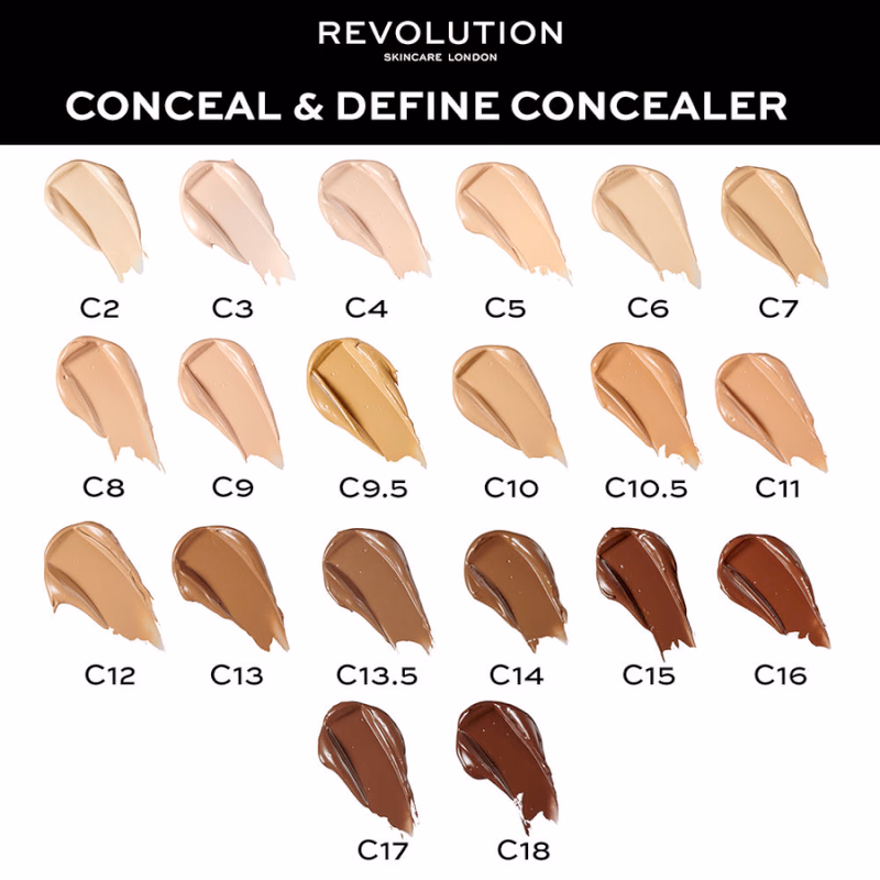 Makeup Revolution Conceal and Define Concealer - C5