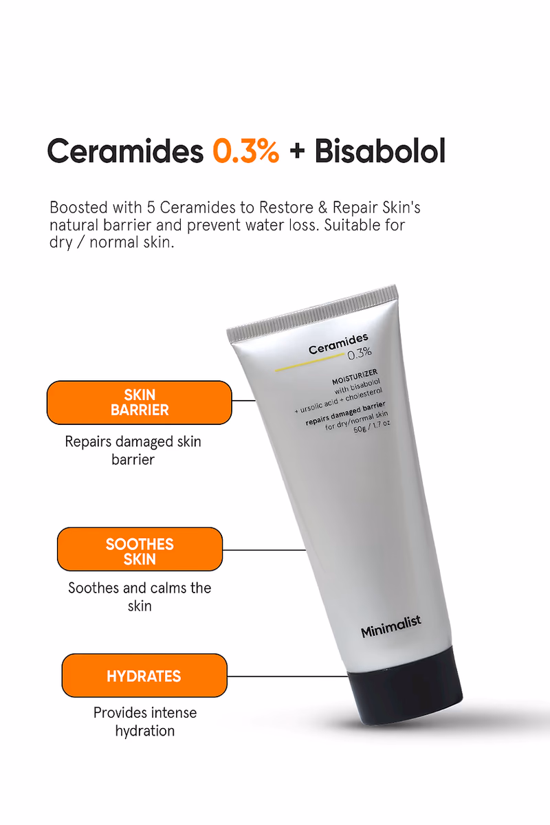 Minimalist - Ceramides 0.3% + Madecassoside - Moisturizer