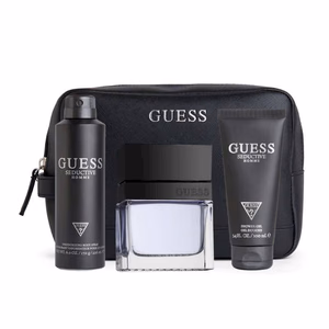 Guess - Coffret Pour Homme - Gift Set for Men - (Eau De Toilette + Shower Gel + Body Spray + Pouch)