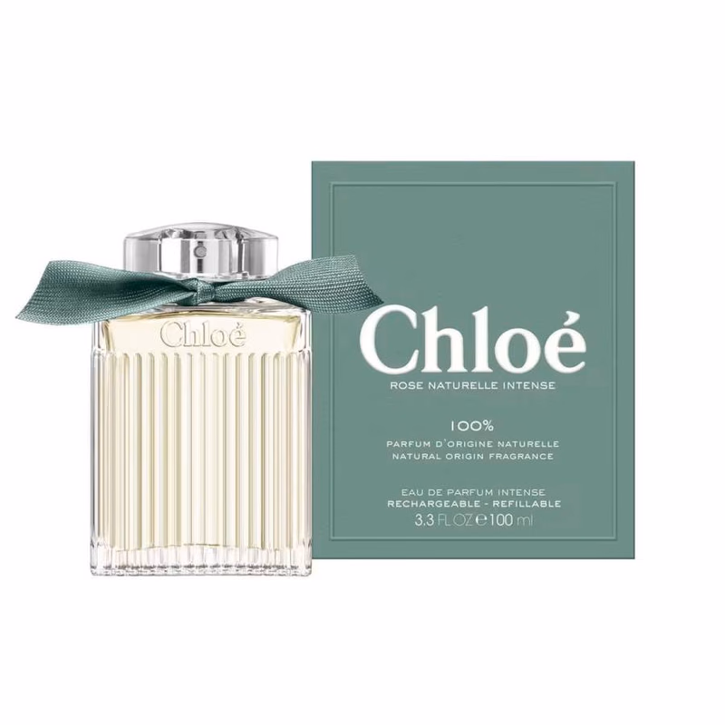 CHLOE - ROSE NATURELLE INTENSE - 100% - PARFUM D'ORIGINE NATURELE NATURAL ORIGIN FRAGRANCE EAU DE PARFUM INTENSE
