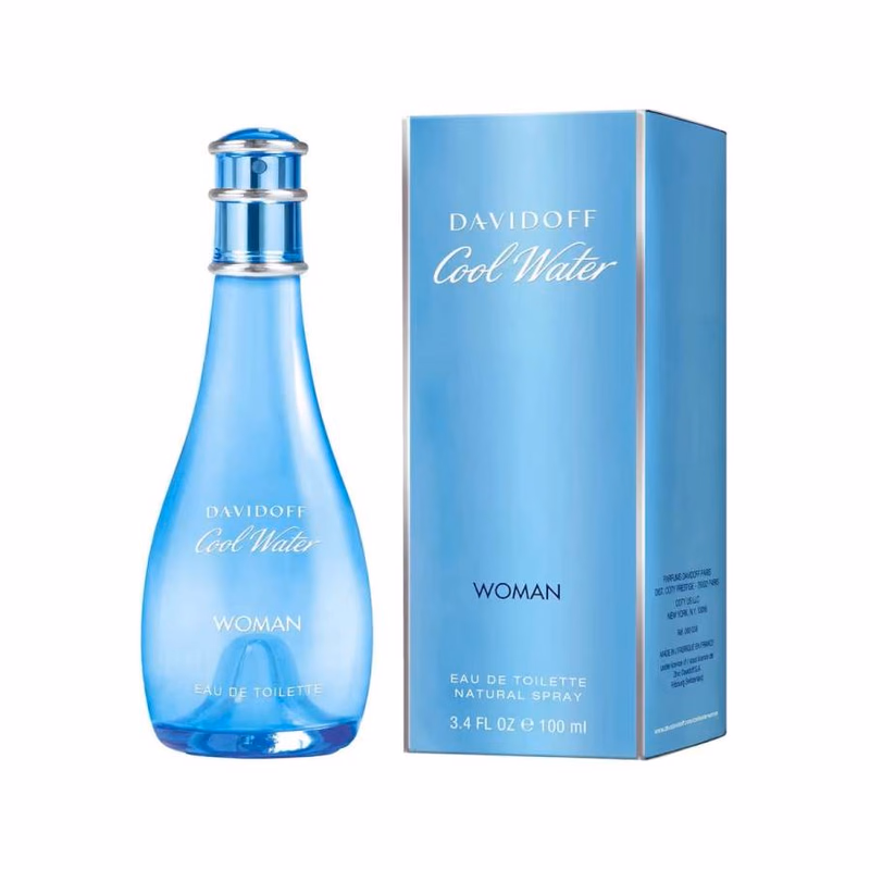 DAVIDOFF - COOL WATER - WOMAN - EAU DE TOILETTE - NATURAL SPRAY - 100 ML