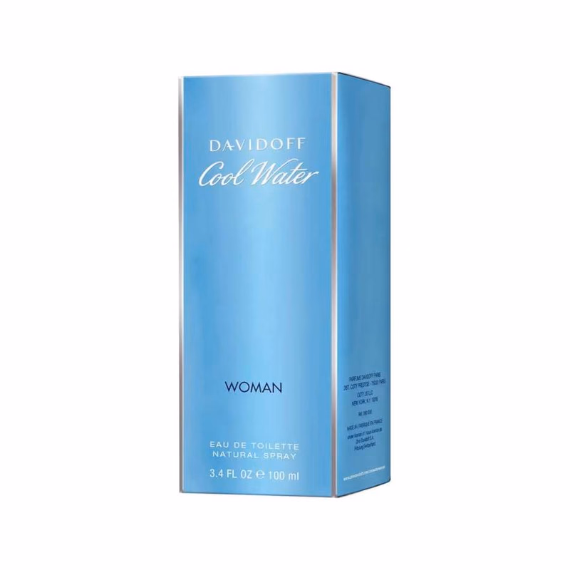 DAVIDOFF - COOL WATER - WOMAN - EAU DE TOILETTE - NATURAL SPRAY - 100 ML