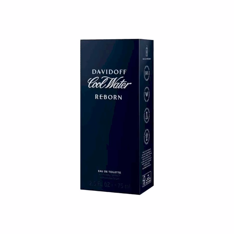 DAVIDOFF - COOL WATER - REBORN - EAU DE TOILETTE - NATURAL SPRAY - VAPORISATEUR - 75 ML