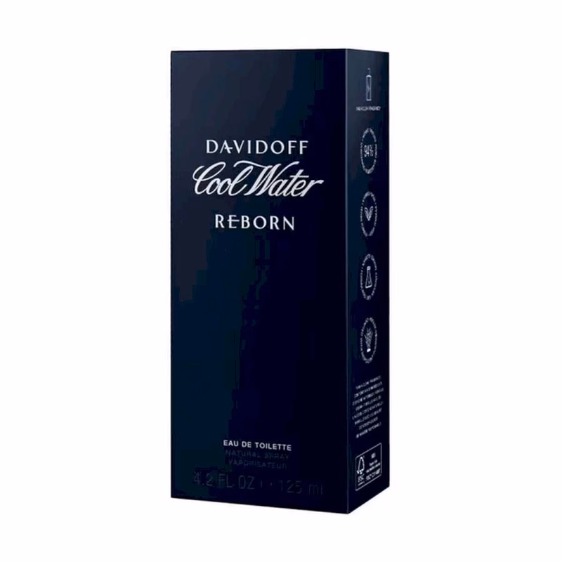 DAVIDOFF - COOL WATER - REBORN - EAU DE TOILETTE - NATURAL SPRAY - VAPORISATEUR - 125 ML