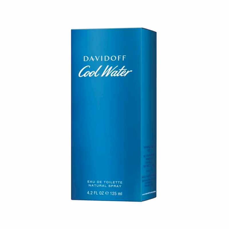 DAVIDOFF - COOL WATER -EAU DE TOILETTE -NATURAL SPRAY - 125 ML