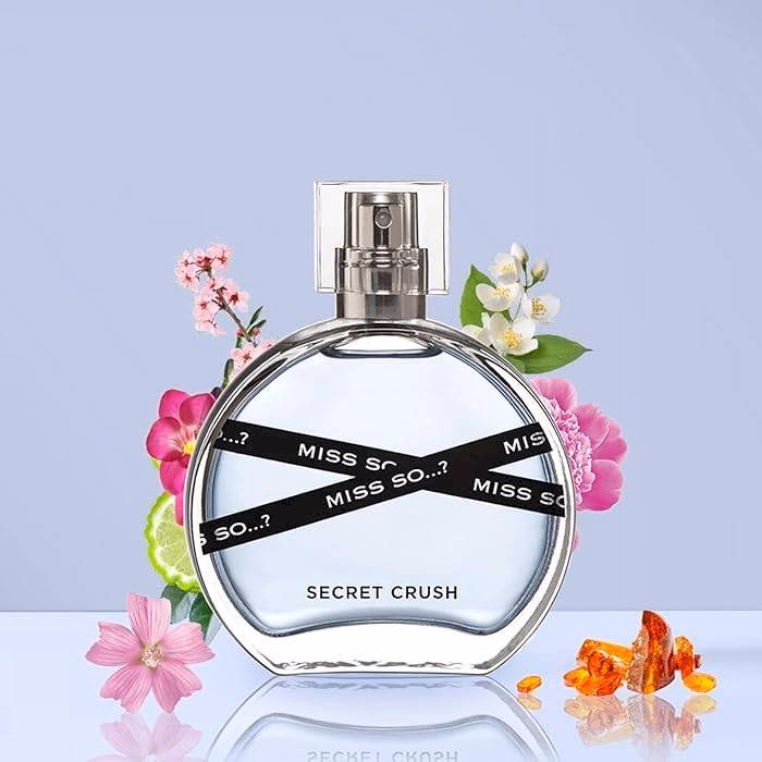 MISS SO...?  LONDON -  SECRET CRUSH EAU DE PARFUM -PEONY & MUSK