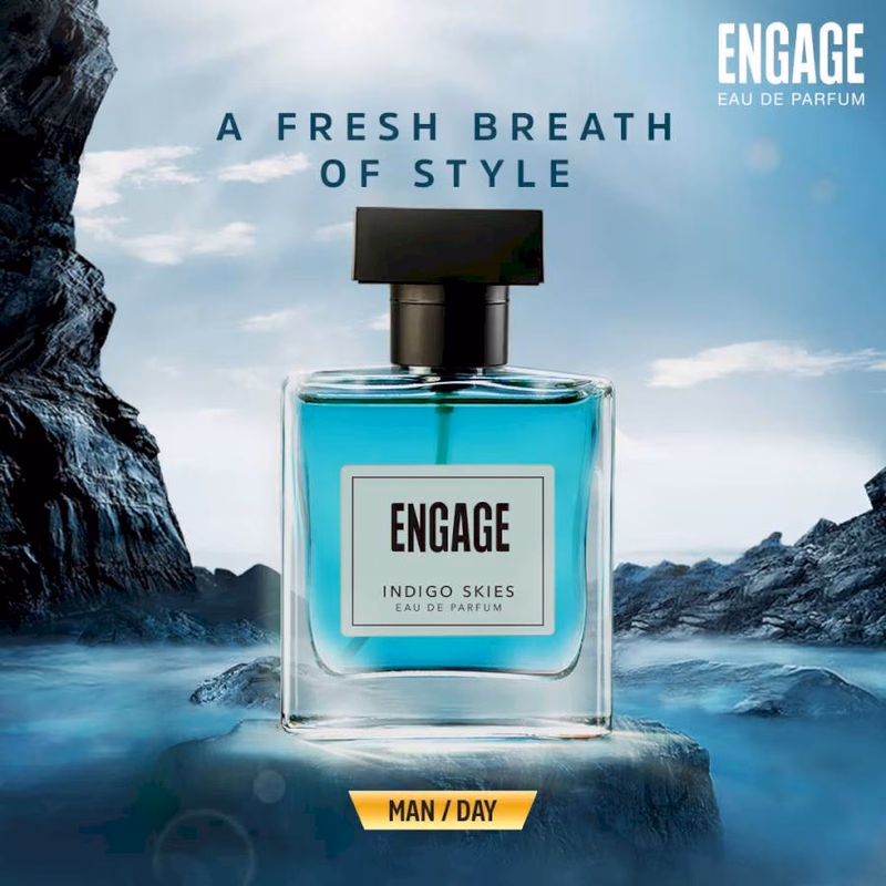 Engage - Indigo Skies - Man Day Eau De Parfum