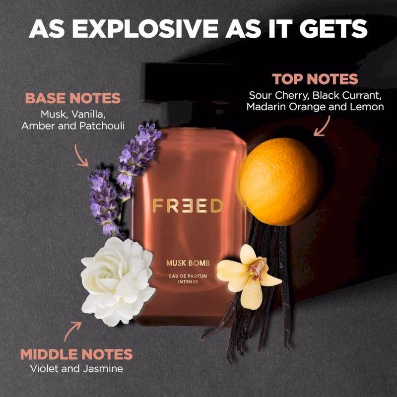 BEARDO - FREED - MUSK BOMB - EAU DE PARFUM - INTENSE