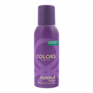 United Colors Of Benetton - Colors De Benetton - Purple Deodorant For Her 24h Deodrant Body Spray
