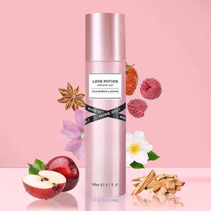 Miss SOΓÇª?Love Potion - Perfume Mist - Wild Berries & Jasmine