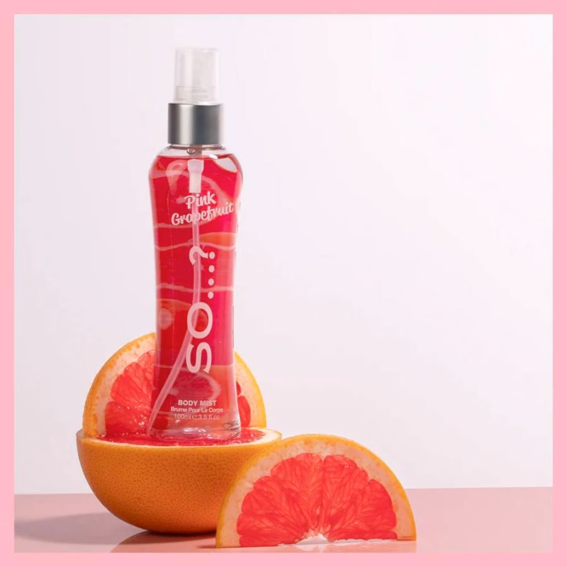 SOΓÇª? - Pink Grapefruit - Body Mist.