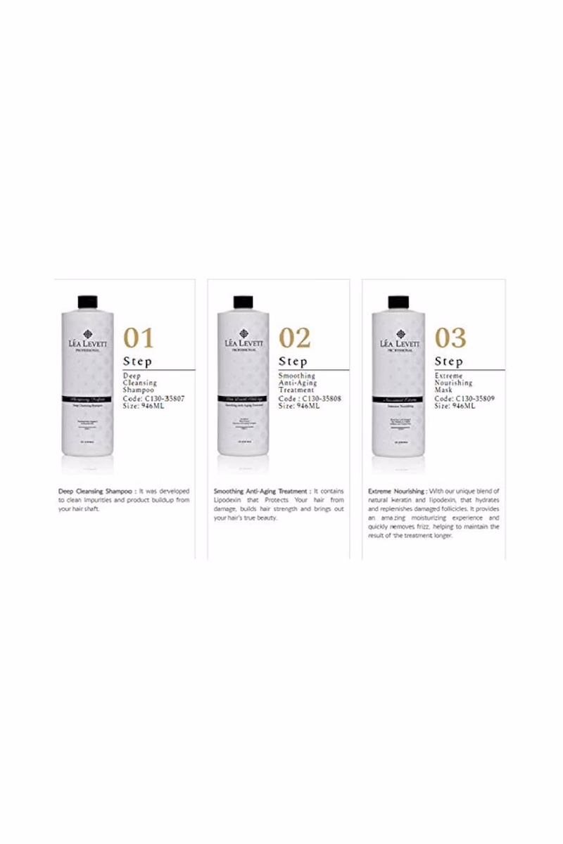 LEA LEVETT PROFESSIONAL - DEEP CLEANSING SHAMPOO -STEP 1
