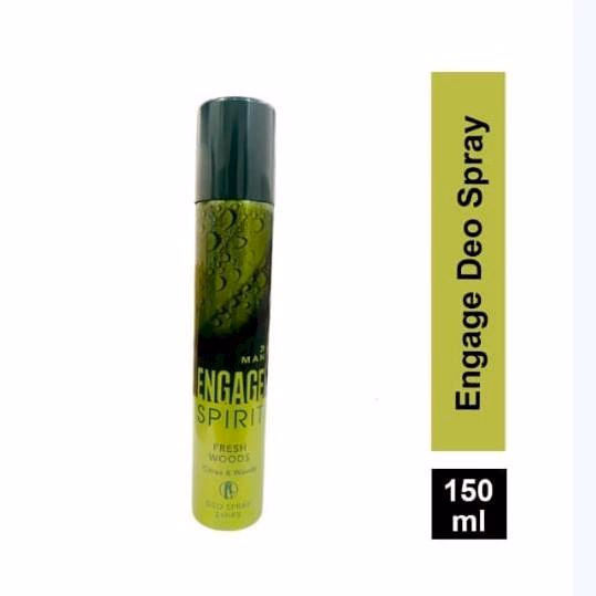 ENGAGE - SPIRIT - FRESHWOODS - CITRUS & WOODY - PERFUME SPRAY - MAN