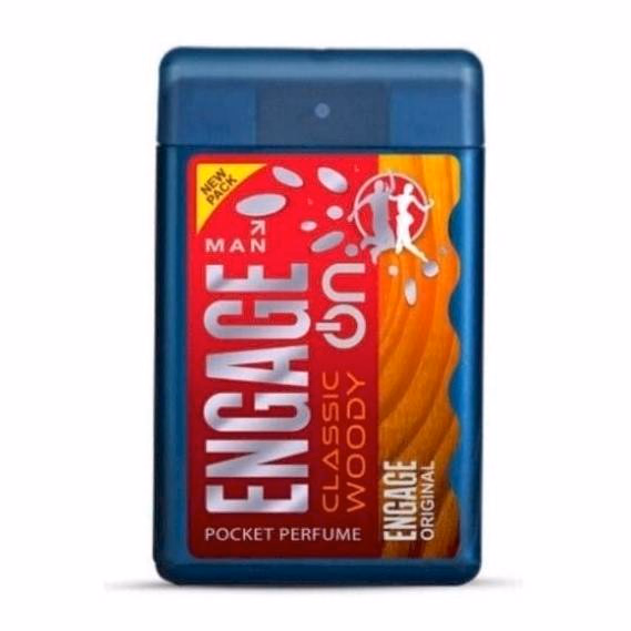 ENGAGE ON - CLASSIC WOODY -  MAN - POCKET PERFUME SPRAY