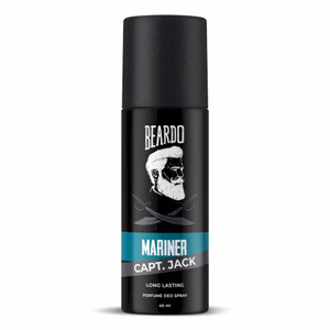 BEARDO - MARINER - CAPT.JACK - PARFUME BODY SPRAY - LONG LASTING - NO GAS