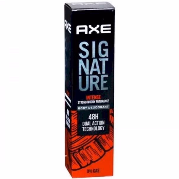 AXE - SIGNATURE - INTENSE STRONG WOODY FRAGRANCE - 48H DUAL ACTION TECHNOLOGY - 0% GAS - BODY DEODRANT