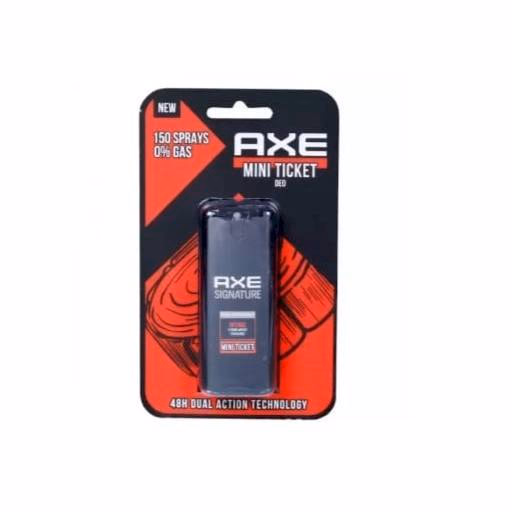 AXE - SIGNATURE - BODY DEODRANT - INTENSE STRONG WOODY FRAGRANCE - MINI TICKET