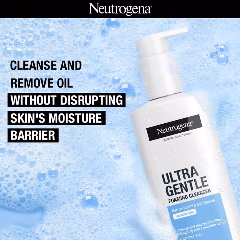 NEUTROGENA - ULTRA GENTLE - FOAMING CLEANSER
