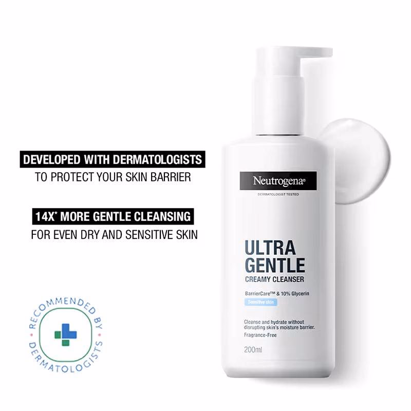 NEUTROGENA - ULTRA GENTLE - CREAMY CLEANSER