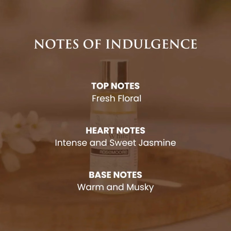 ROSEMOORE - WHITE JASMINE - SCENTED OIL