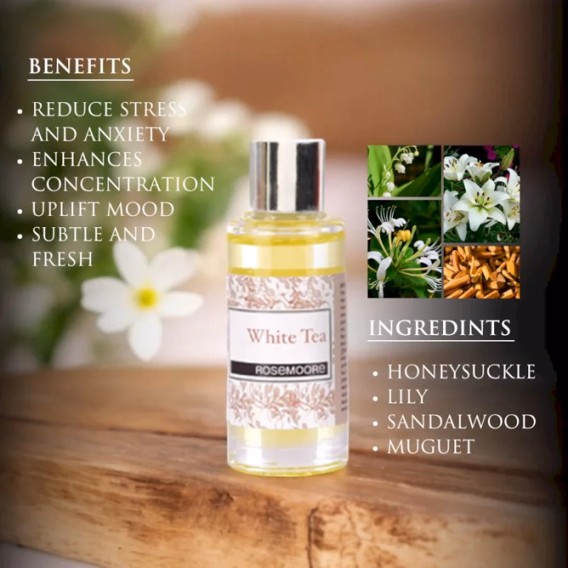 ROSEMOORE - WHITE TEA - SCENTED OIL