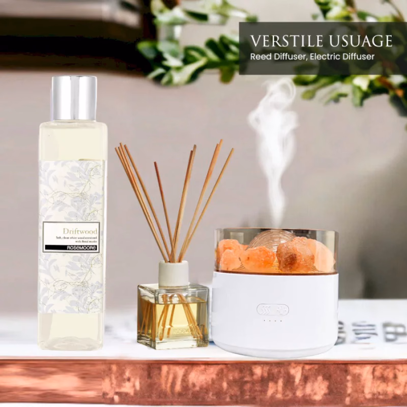 ROSEMOORE - DRIFTWOOD  - SCENTED REED DIFFUSER REFILL OIL