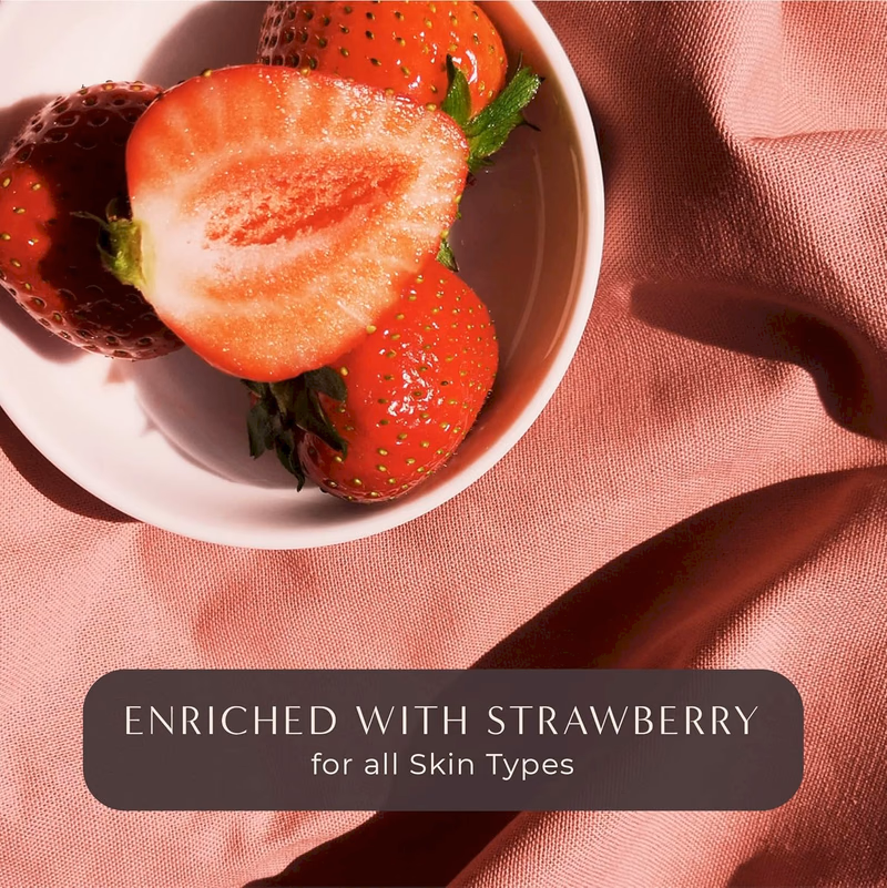 HONEYBEE - WAX STRIP - BODY - STRAWBERRY - READY TO  USE