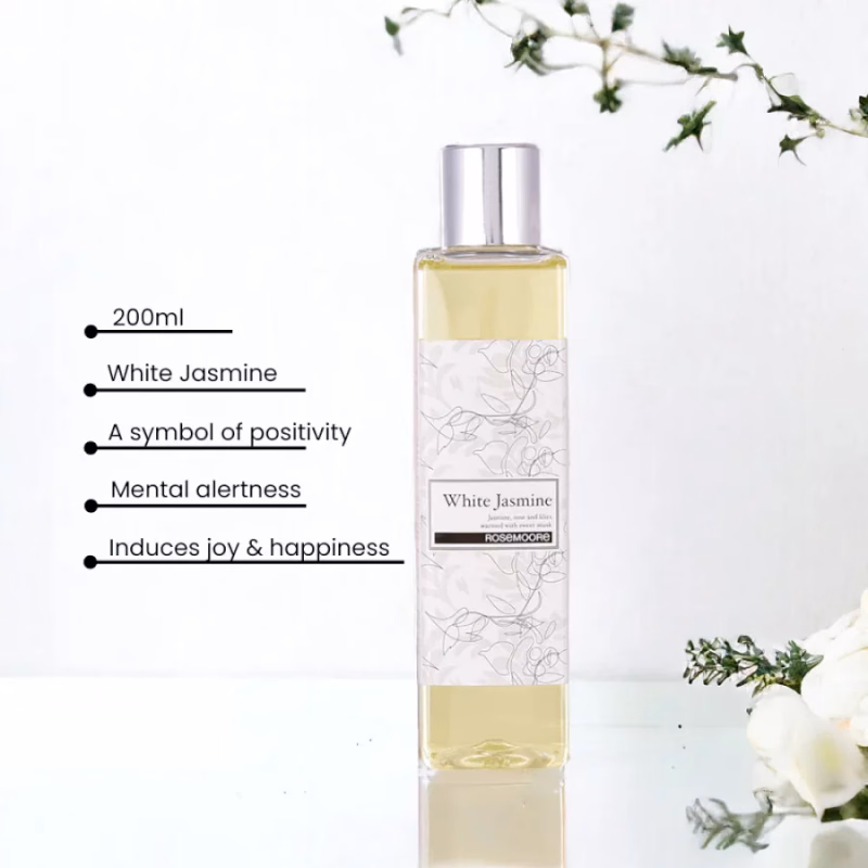 ROSEMOORE - WHITE JASMINE - SCHILF DIFFUSOR NACHFULL OIL