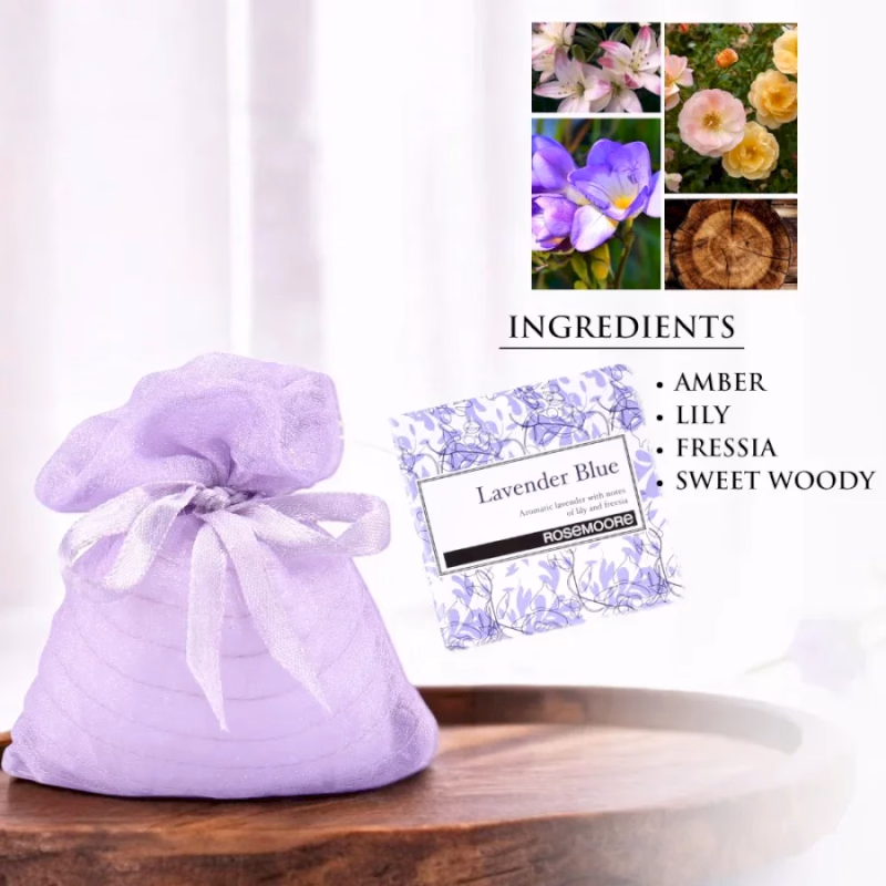 ROSEMOORE - LAVENDER BLUE - SCENTED SACK