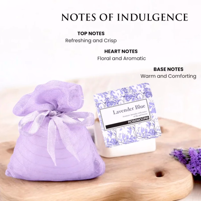ROSEMOORE - LAVENDER BLUE - SCENTED SACK