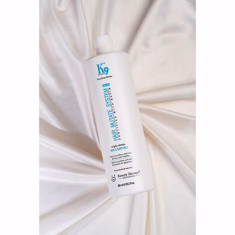 BEAUTY  GARAGE PROFESSIONAL - K9 SERIES - HAIR MUTATE SYSTEM - TRIPLE DETOX - SHAMPOO