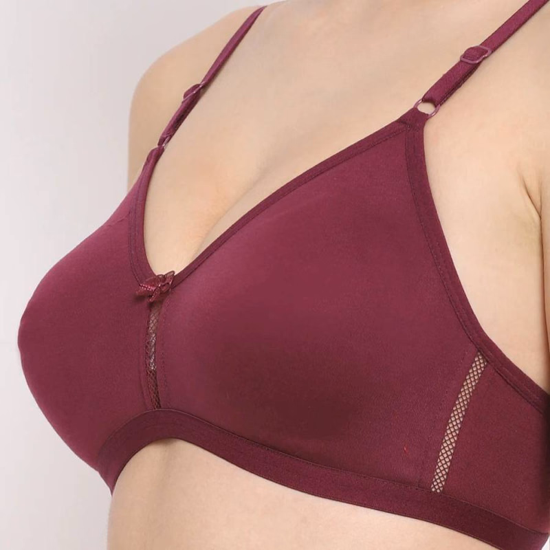 FLORET - TEE SHIRT BRA - KATRINA - MAROON