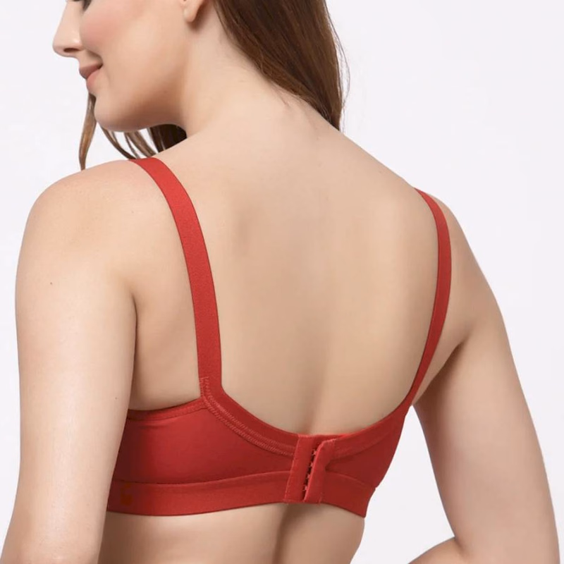 Floret - Red - Crossfit - Full Coverage Bra