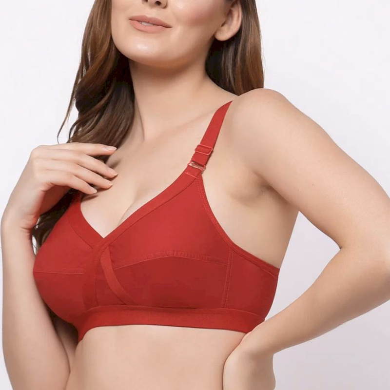 Floret - Red - Crossfit - Full Coverage Bra