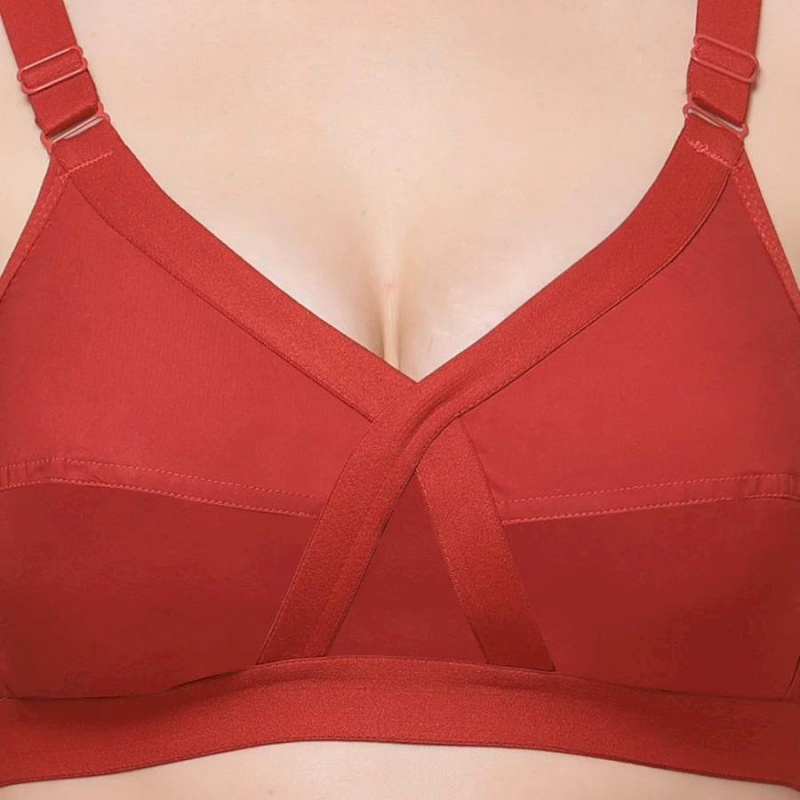 Floret - Red - Crossfit - Full Coverage Bra