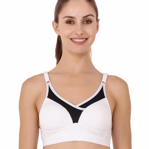 FLORET - PADDED SPORTS BRA - WHITE