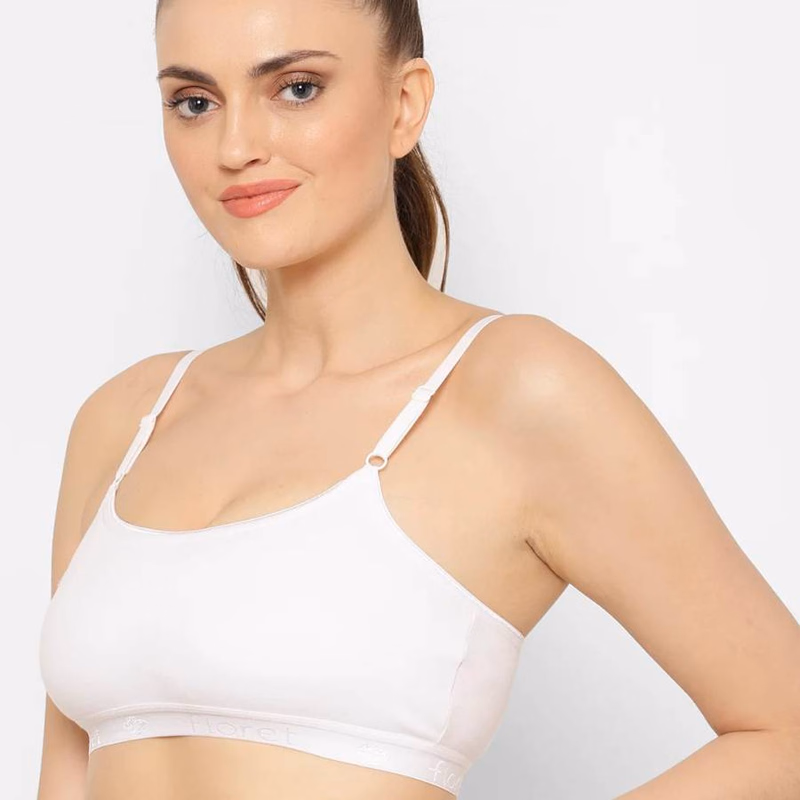 FLORET - SPORTS BRA - WHITE