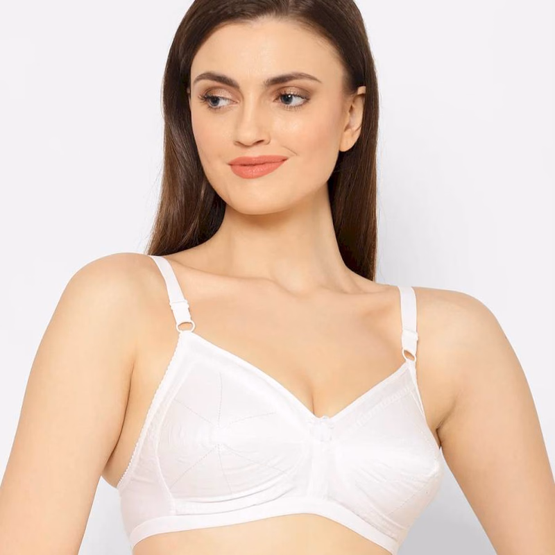 Floret - White - Kareena - Essential Cotton Brassiere